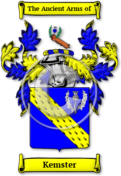 Kemster Family Crest Download (jpg) Legacy Series - 150 DPI