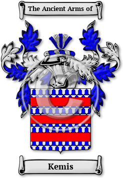 Kemis Family Crest Download (JPG) Legacy Series - 600 DPI