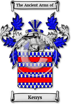 Kenys Family Crest Download (jpg) Legacy Series - 150 DPI