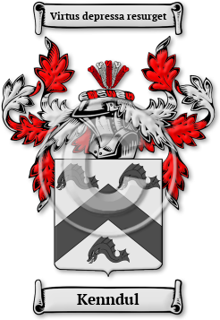 Kenndul Family Crest Download (JPG) Legacy Series - 600 DPI