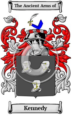 Kennedy Family Crest Download (JPG) Heritage Series - 600 DPI