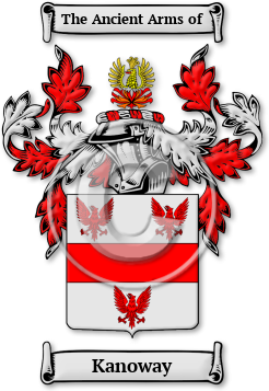 Kanoway Family Crest Download (JPG) Legacy Series - 600 DPI