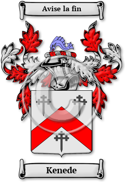 Kenede Family Crest Download (JPG) Legacy Series - 600 DPI