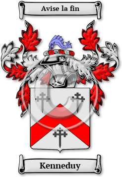 Kenneduy Family Crest Download (JPG) Legacy Series - 600 DPI
