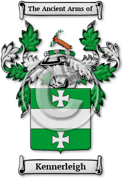 Kennerleigh Family Crest Download (jpg) Legacy Series - 150 DPI