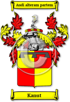 Kanut Family Crest Download (jpg) Legacy Series - 150 DPI