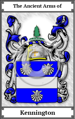 Kennington Family Crest Download (JPG)  Book Plated - 150 DPI
