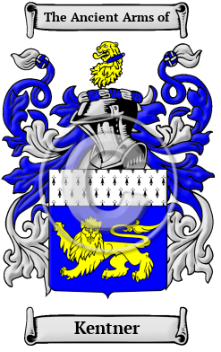 Kentner Family Crest/Coat of Arms