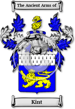 Kint Family Crest Download (jpg) Legacy Series - 150 DPI