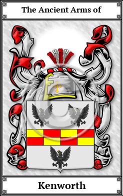 Kenworth Family Crest Download (JPG)  Book Plated - 150 DPI