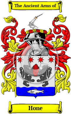 Hone Family Crest Download (JPG) Heritage Series - 600 DPI