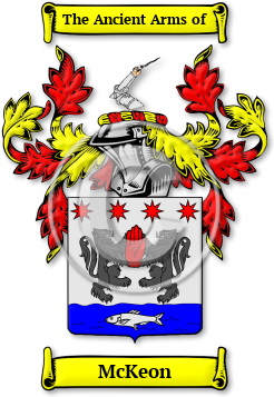 McKeon Family Crest Download (JPG) Legacy Series - 600 DPI