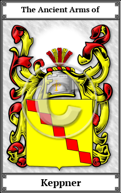 Keppner Family Crest Download (JPG)  Book Plated - 150 DPI