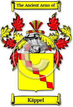 Käppel Family Crest Download (jpg) Legacy Series - 150 DPI