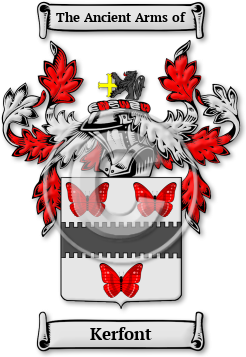 Kerfont Family Crest Download (jpg) Legacy Series - 150 DPI