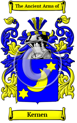Kernen Family Crest Download (JPG) Heritage Series - 600 DPI
