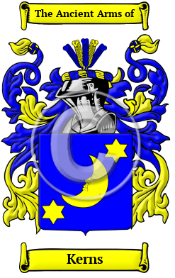 Kerns Family Crest Download (JPG) Heritage Series - 600 DPI