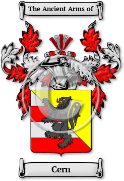 Cern Family Crest Download (jpg) Legacy Series - 150 DPI