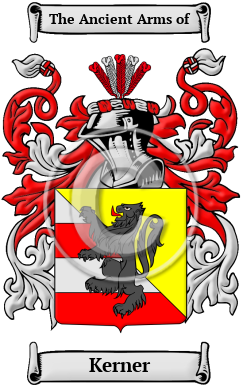 Kerner Family Crest Download (JPG) Heritage Series - 600 DPI
