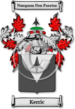 Kerric Family Crest Download (JPG) Legacy Series - 600 DPI