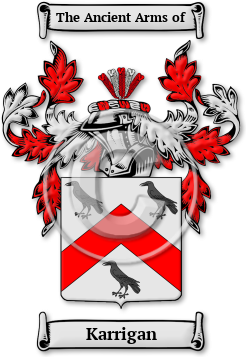 Karrigan Family Crest Download (jpg) Legacy Series - 150 DPI