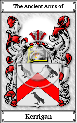 Kerrigan Family Crest Download (JPG) Book Plated - 600 DPI
