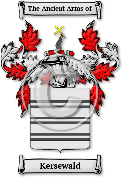Kersewald Family Crest Download (jpg) Legacy Series - 150 DPI