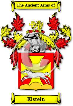 Kistein Family Crest Download (jpg) Legacy Series - 150 DPI