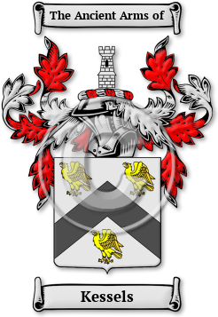 Kessels Family Crest Download (JPG) Legacy Series - 600 DPI