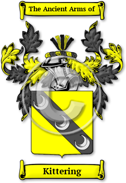 Kittering Family Crest Download (jpg) Legacy Series - 150 DPI