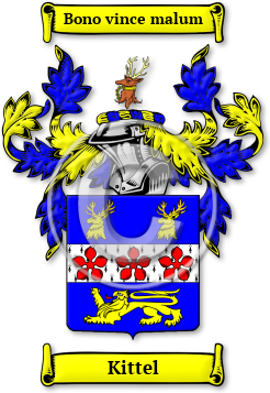 Kittel Family Crest Download (jpg) Legacy Series - 150 DPI