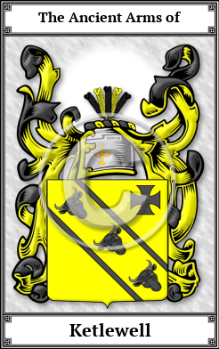 Ketlewell Family Crest Download (JPG) Book Plated - 600 DPI