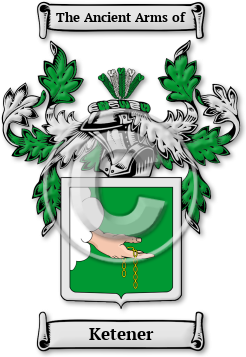 Ketener Family Crest Download (jpg) Legacy Series - 150 DPI
