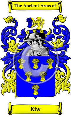 Kiw Family Crest/Coat of Arms