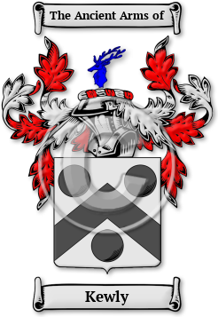 Kewly Family Crest Download (jpg) Legacy Series - 150 DPI