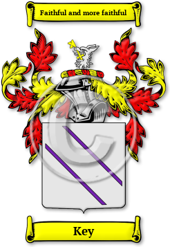 Key Family Crest Download (jpg) Legacy Series - 150 DPI