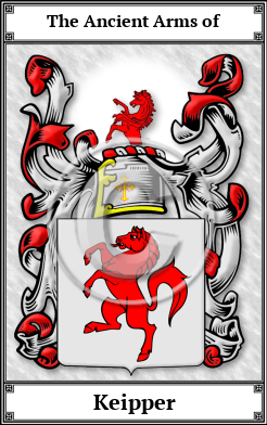 Keipper Family Crest Download (JPG) Book Plated - 600 DPI