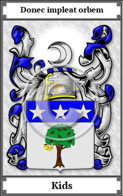 Kids Family Crest Download (JPG) Book Plated - 600 DPI