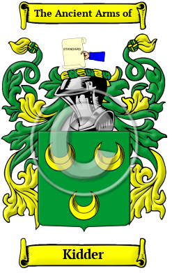 Kidder Family Crest Download (JPG) Heritage Series - 600 DPI