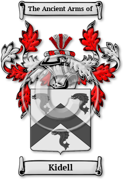 Kidell Family Crest Download (jpg) Legacy Series - 150 DPI