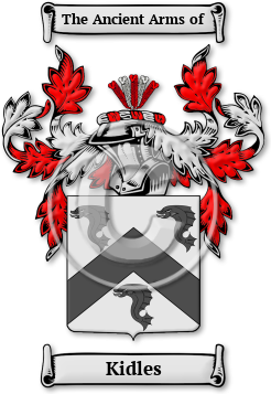 Kidles Family Crest Download (JPG) Legacy Series - 600 DPI