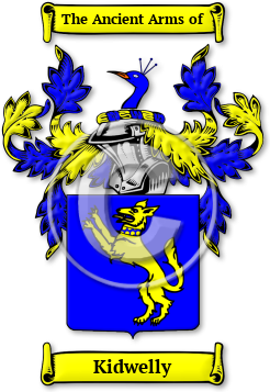Kidwelly Family Crest Download (jpg) Legacy Series - 150 DPI