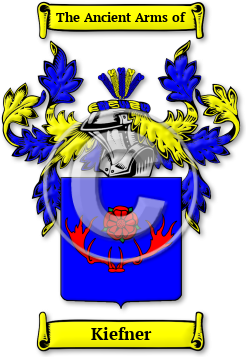 Kiefner Family Crest Download (jpg) Legacy Series - 150 DPI