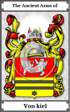 Von kiel Family Crest Download (JPG)  Book Plated - 150 DPI