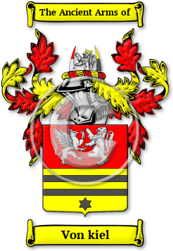 Von kiel Family Crest Download (jpg) Legacy Series - 150 DPI
