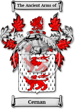 Cernan Family Crest Download (jpg) Legacy Series - 150 DPI