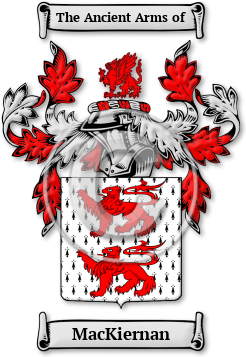 MacKiernan Family Crest Download (jpg) Legacy Series - 150 DPI