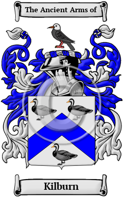 Kilburn Family Crest/Coat of Arms