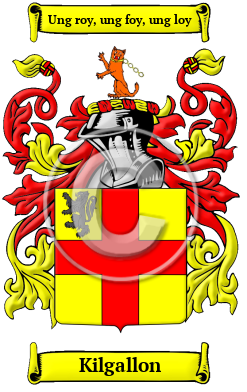 Kilgallon Family Crest Download (JPG) Heritage Series - 600 DPI