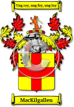 MacKilgallen Family Crest Download (jpg) Legacy Series - 150 DPI